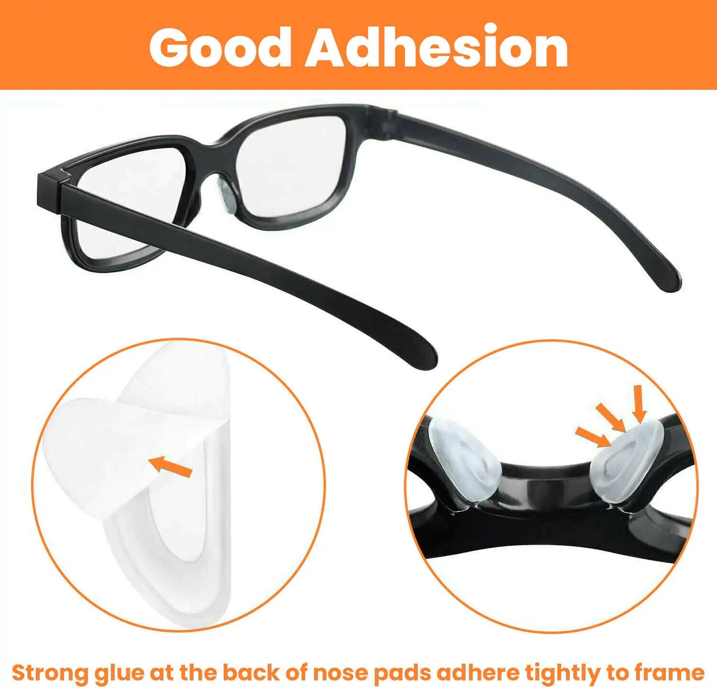 GripFit™ Eyeglass Nose Pads