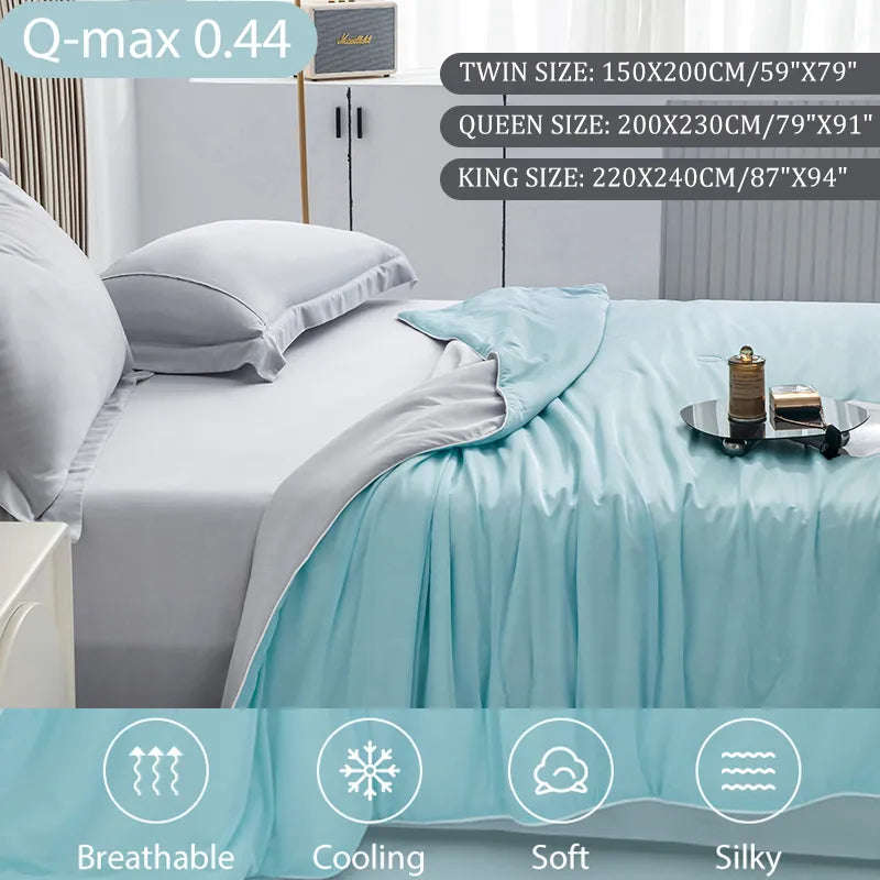 ChillQuilt™: Smooth Cooling Comforter