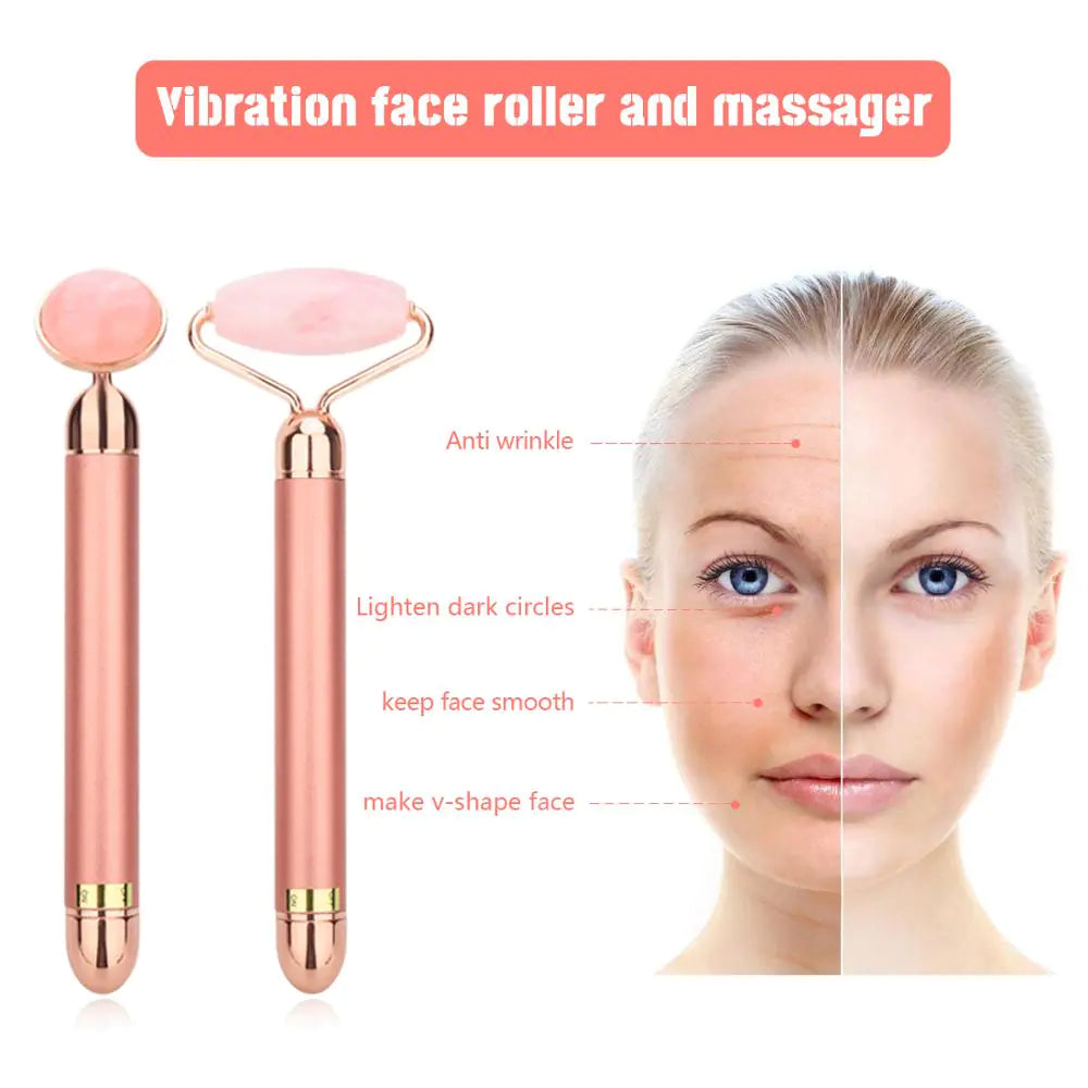 Revitalizing Jade Roller & Facial Massager