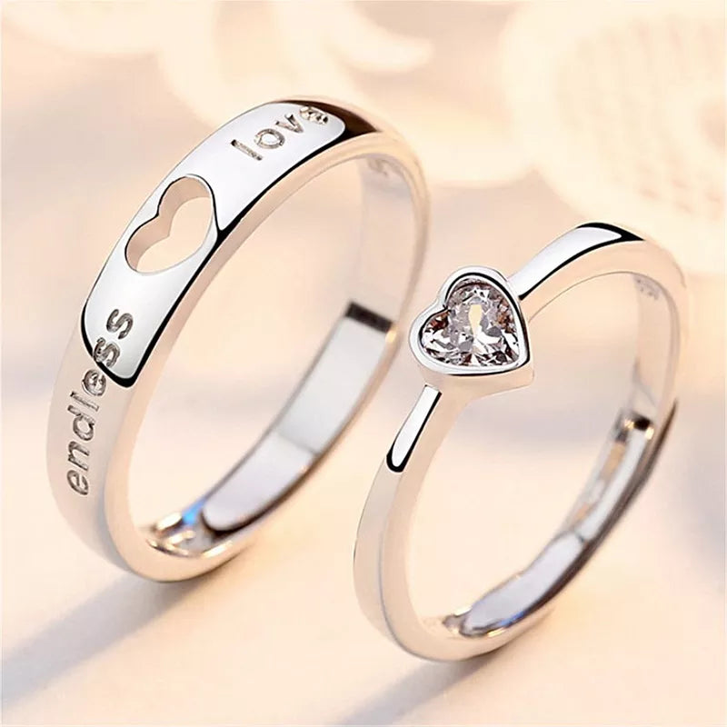 Matching Heart Rings