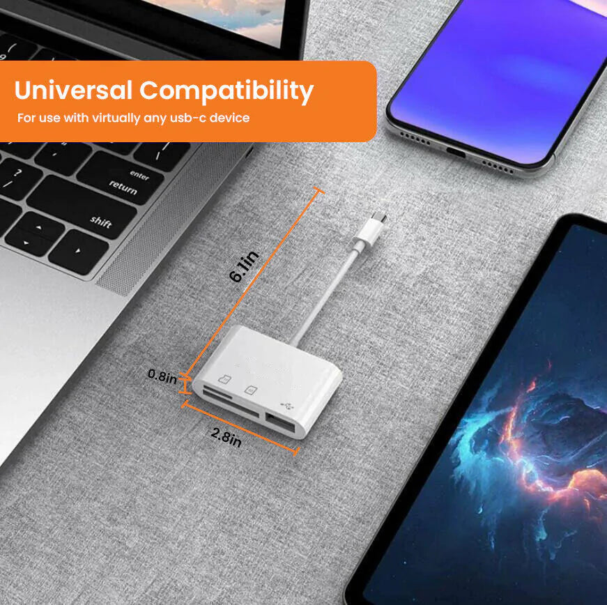 TriLink™ USB-C 3 in 1 Hub Converter