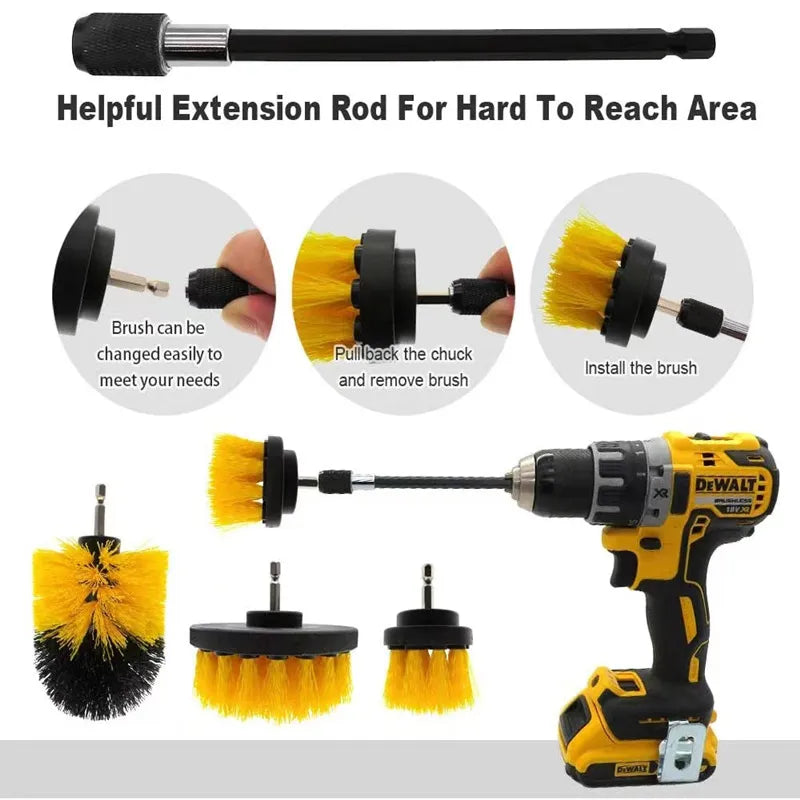 Electric Drill Brush