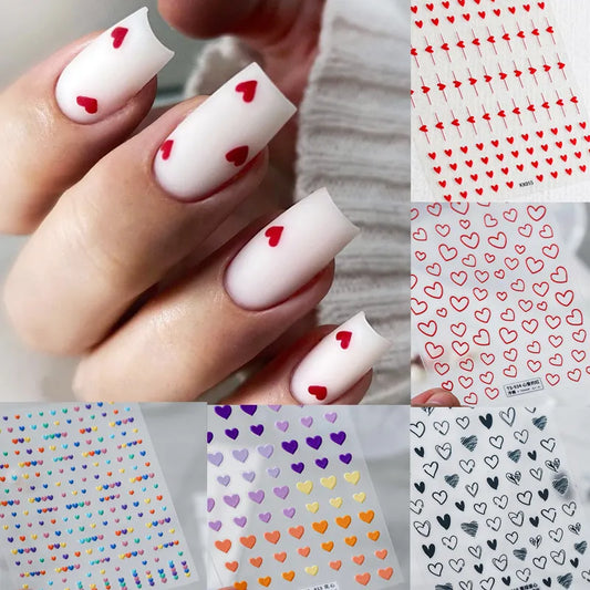 Heart Nail Decal