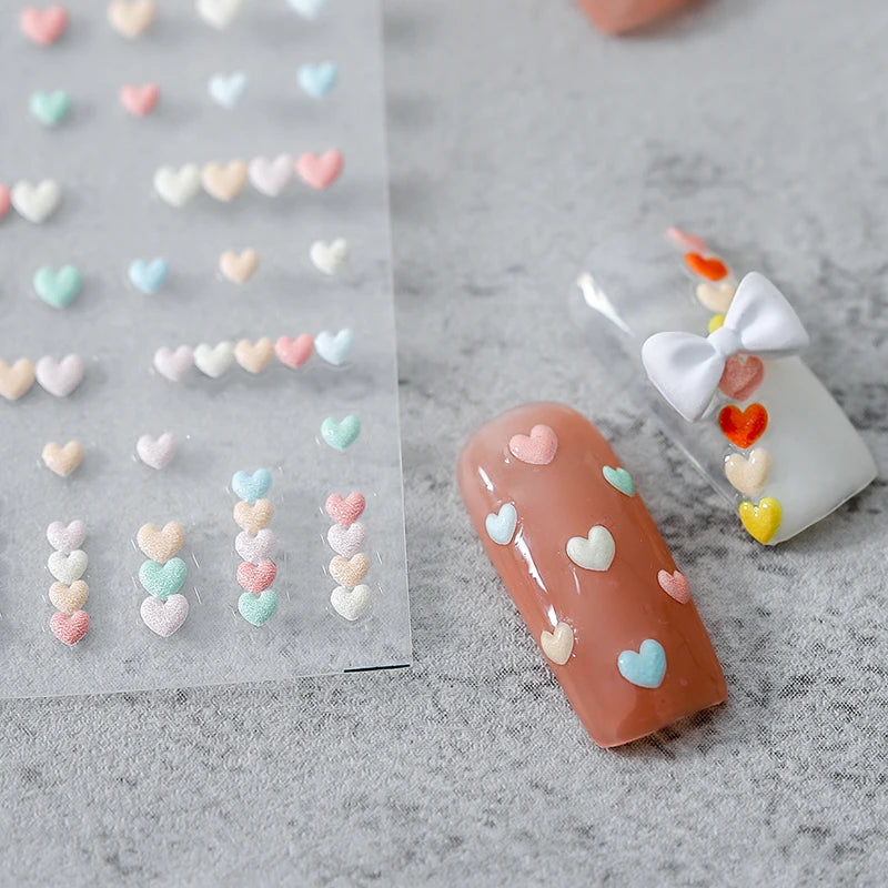 Heart Nail Decal