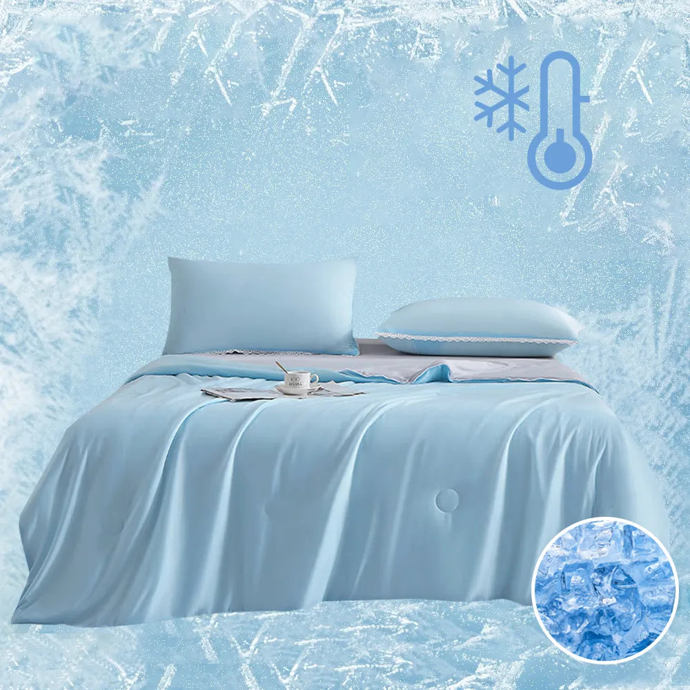 ChillQuilt™: Smooth Cooling Comforter