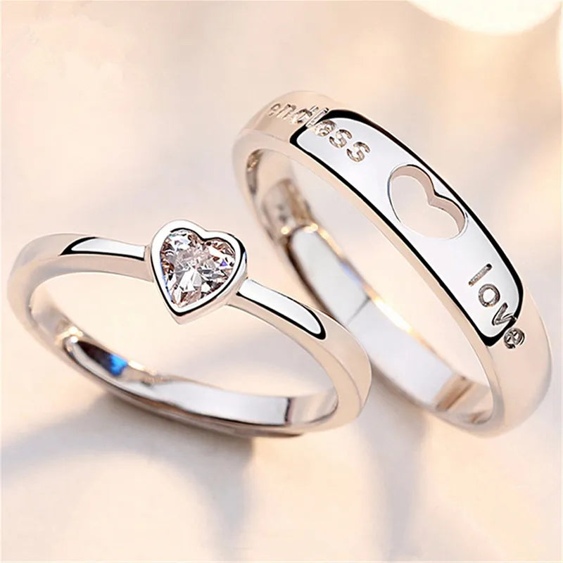 Matching Heart Rings