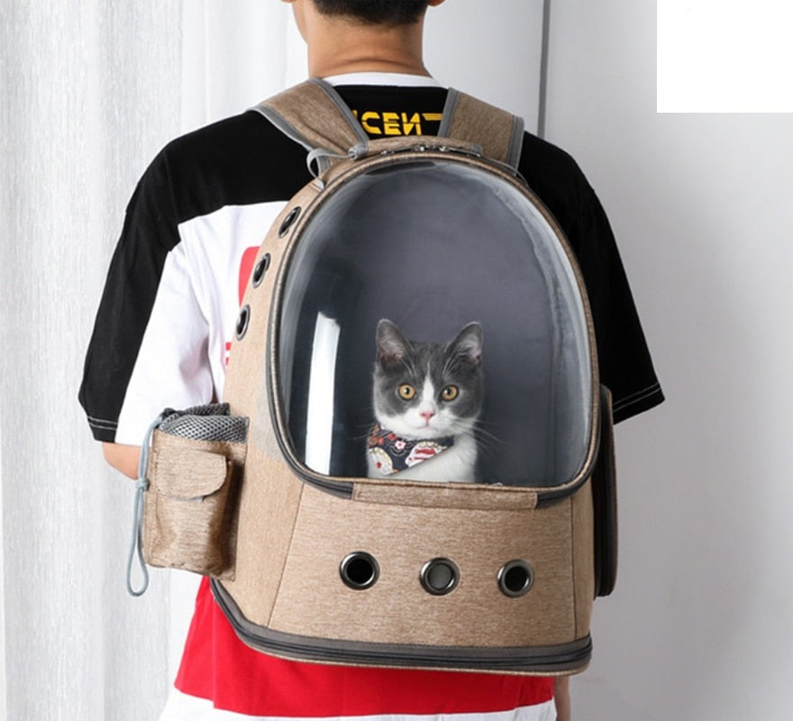 Cat Carrier Backpack Space Capsule