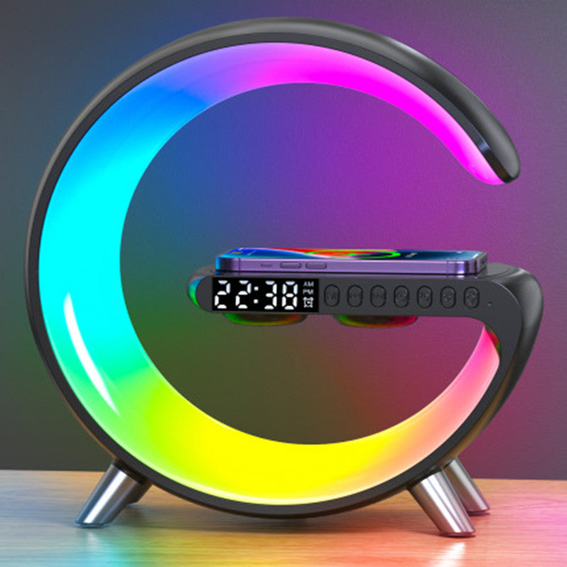 LumiTune™: 4-in-1 Wireless Speaker, Charger, Lamp & Alarm Clock