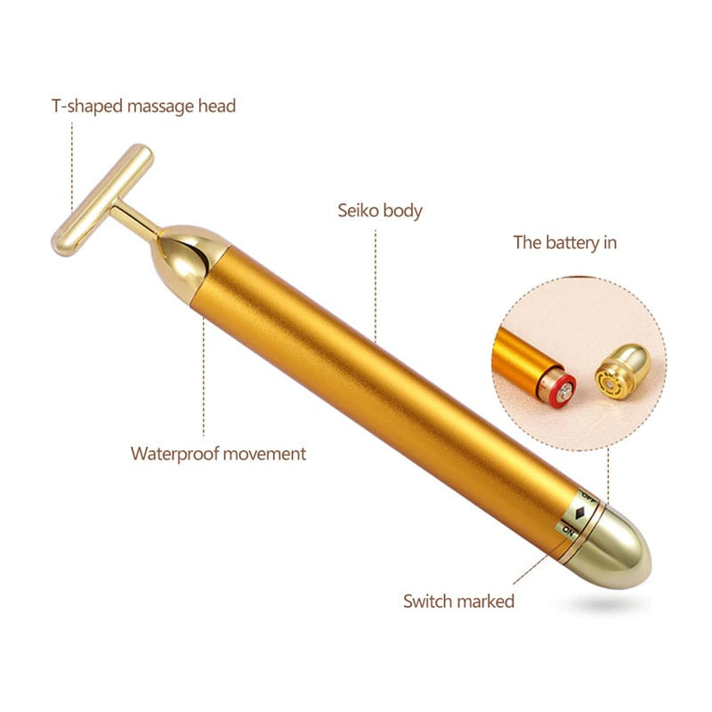 LuxeGold™ Facial Roller